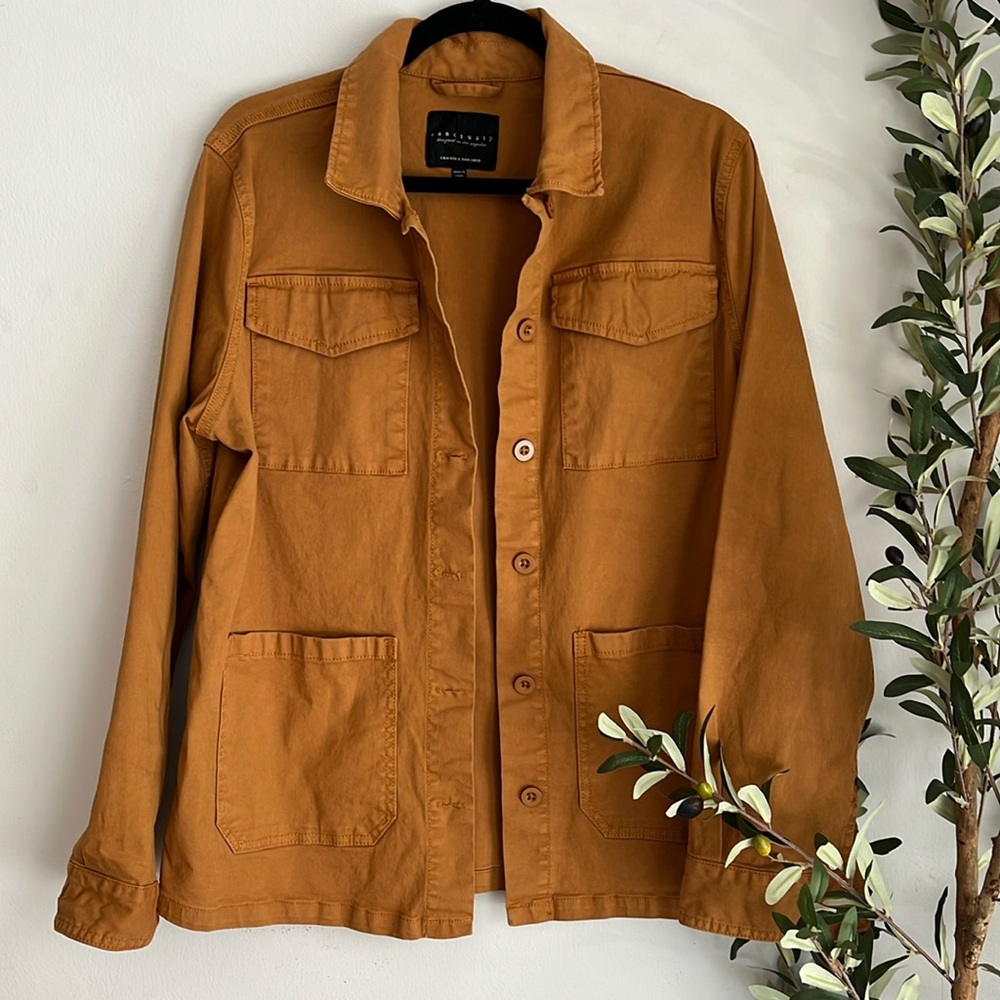 Sanctuary Rust Brown Utility Jacket